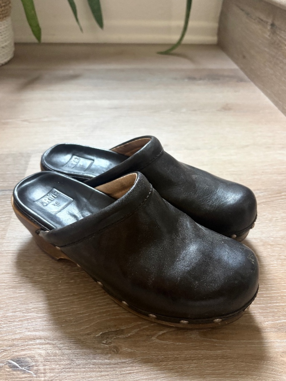 Frye Clara Campus clogs
